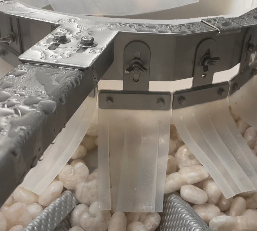 Мастерской креветки машины упаковки Weigher SS 304 вес 200g~1500g цели системы ледяной пакуя