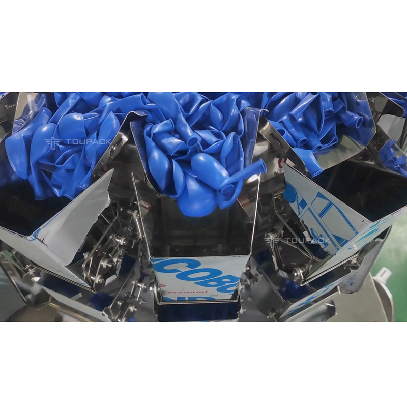 Частей воздушного шара высокой точности автоматические 50 15pieces 5pieces веся Weigher Multihead считая машину упаковки