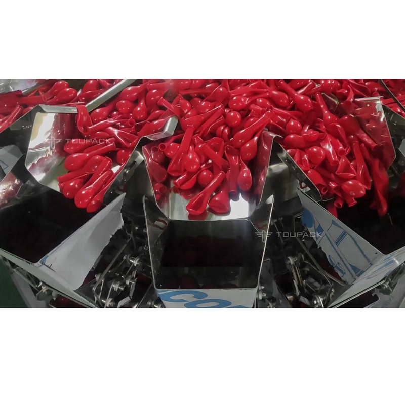 Частей воздушного шара высокой точности автоматические 50 15pieces 5pieces веся Weigher Multihead считая машину упаковки