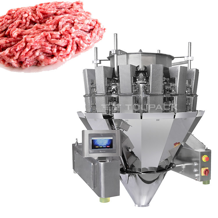 Главный Weigher 2.0KW 410kg винта 14 семенил машину свежего мяса свинины веся и пакуя