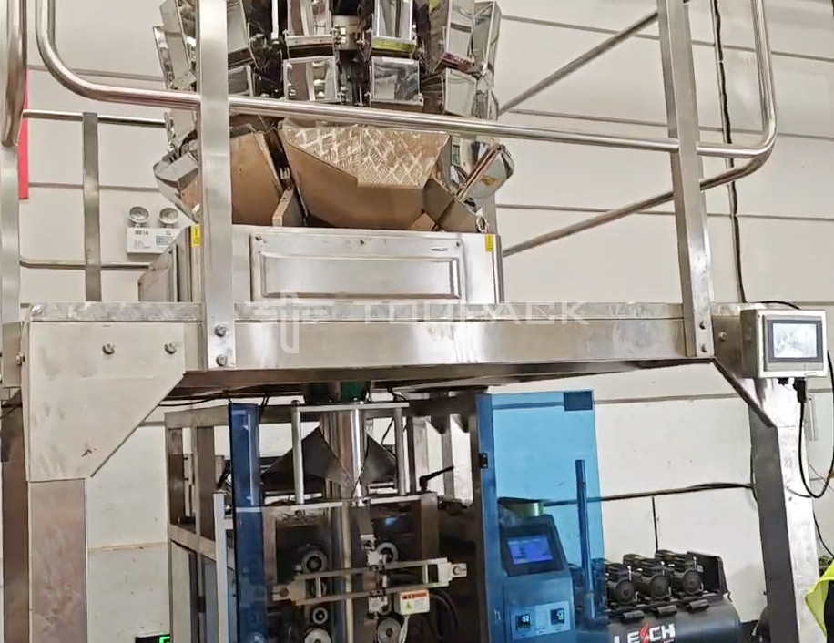 OEM Автоматическая взвешивающая машина Pouch Bean Sprout Coriander Potato Garlic Baby Carrot Packing Machine Автоматическая взвешивающая машина