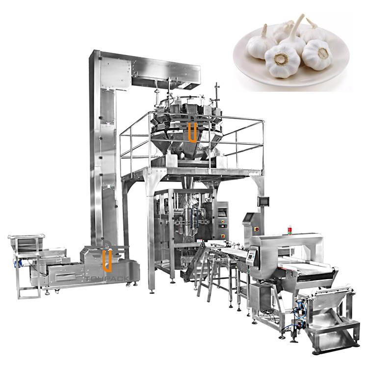 OEM Автоматическая взвешивающая машина Pouch Bean Sprout Coriander Potato Garlic Baby Carrot Packing Machine Автоматическая взвешивающая машина