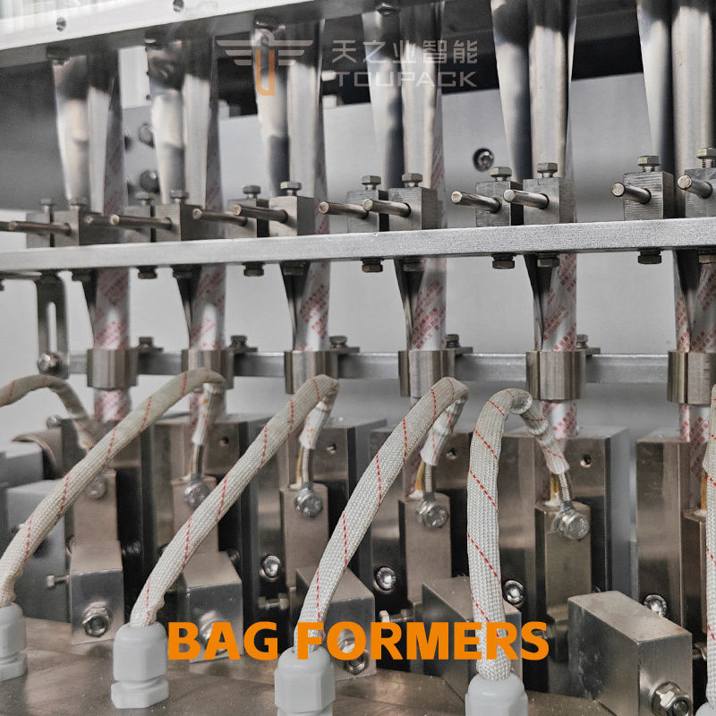 Полностью автоматическая машина для упаковки и заполнения кетчупа VFF Multi Track Vertical 4 Sides Seal Sachet Tomato Sauce Packaging Machine