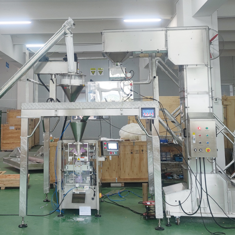 Industrial Multi-Function Mini Automatic Powder Pouch Filling Sealing Packaging Machine Food Spice Doypack Bag Packing Machine