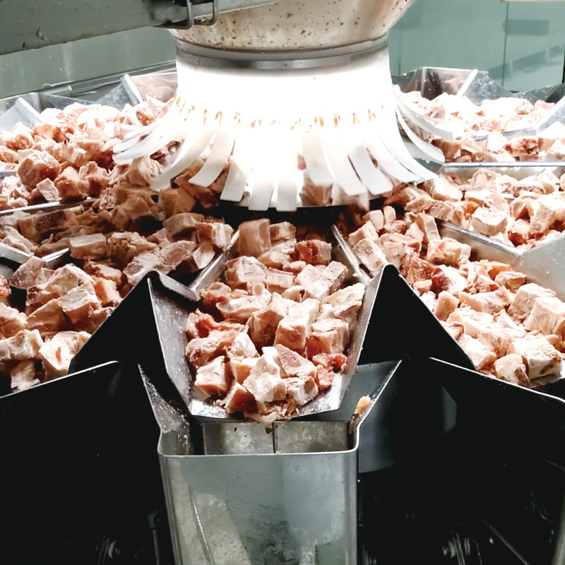 220 V Automatic Premade Pouch Packaging Machine with 1 Year Warranty and 5-50 Bag/min Speed for Frozen Shrimp