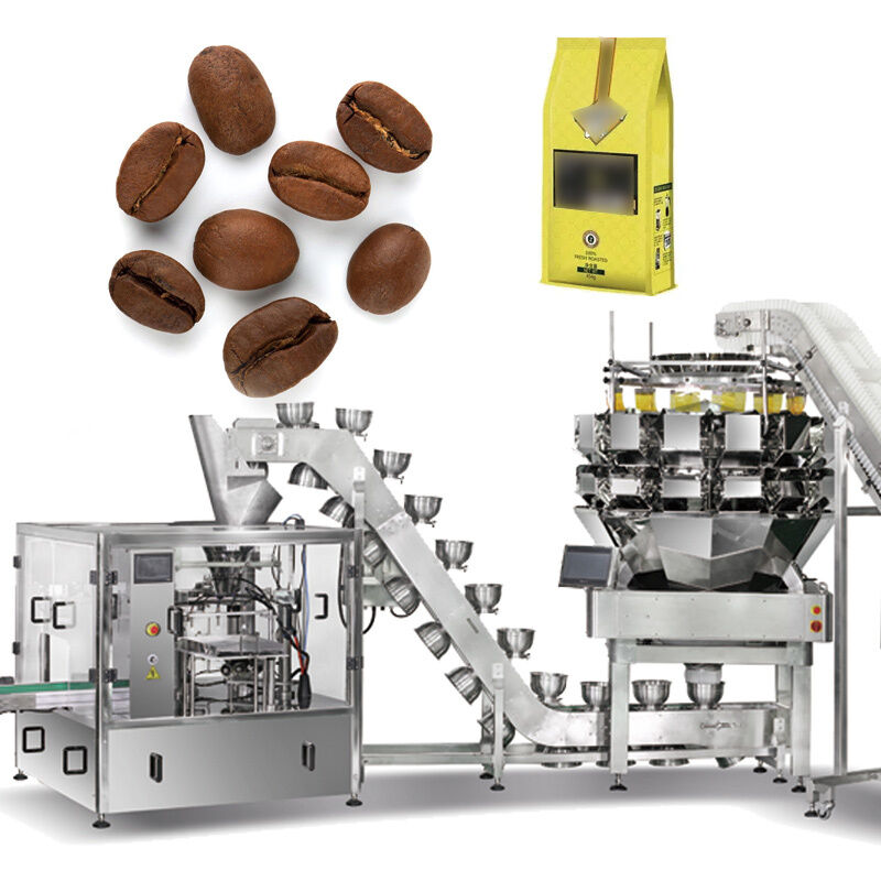 High Precision Flower Multihead Weigher Fully Automatic Spices Vertical Form Fill Seal Machine (vffs) with Multihead Weigher