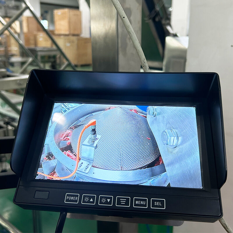 Автоматическая упаковочная машина для дой-пак пакетов пищевого класса для жареной курицы, смесей для салатов, взвешивания и наполнения, упаковочная машина для замороженных морепродуктов