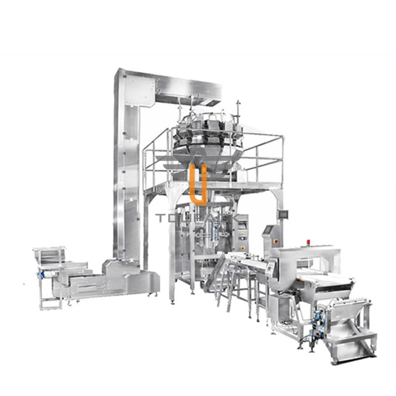 машина упаковки Weigher Multihead высокой точности 120bag/Min для обручей сыра и лука