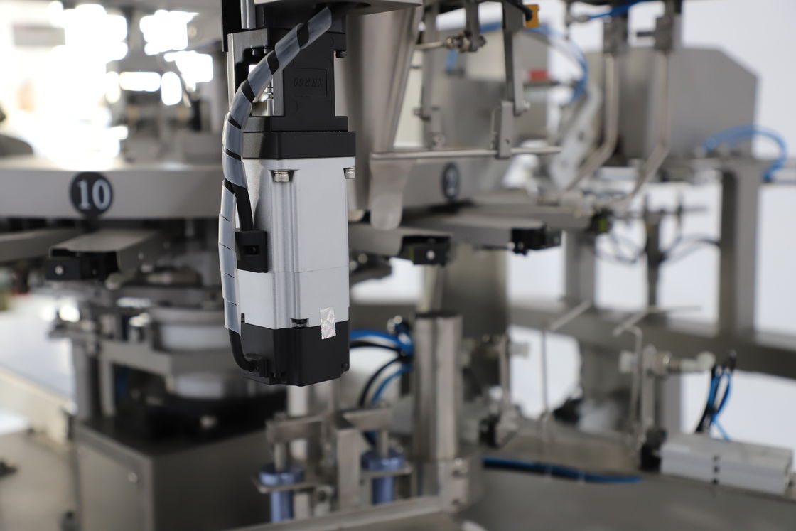 Высушенный плод лимона сохранил конвейерную ленту Weigher упаковки сумки Premade с несколькими головками роторного вакуума плода высокоскоростную