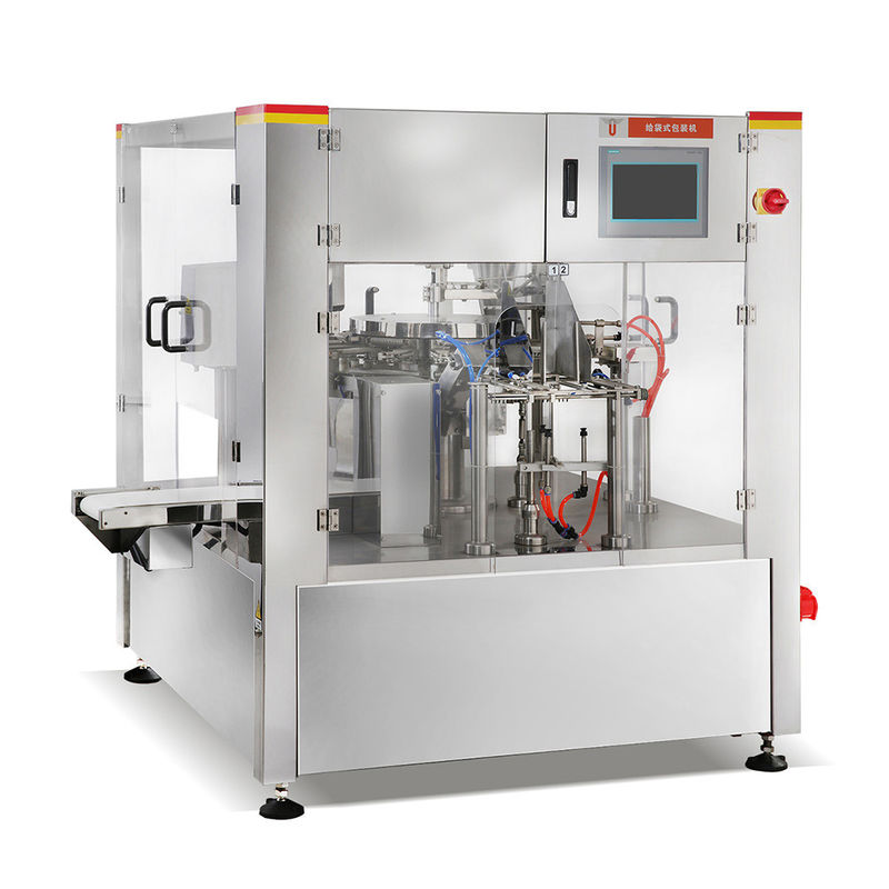 Высушенный плод лимона сохранил конвейерную ленту Weigher упаковки сумки Premade с несколькими головками роторного вакуума плода высокоскоростную