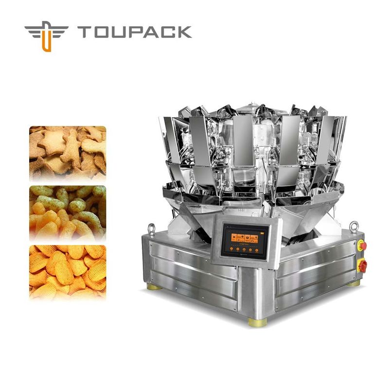 машина упаковки Weigher Multihead высокой точности 120bag/Min для обручей сыра и лука