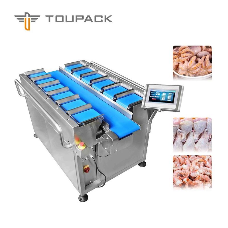 Weigher конвейерной ленты системы Weigher пояса 30WPM TOUPACK 12 главный для продукта моря