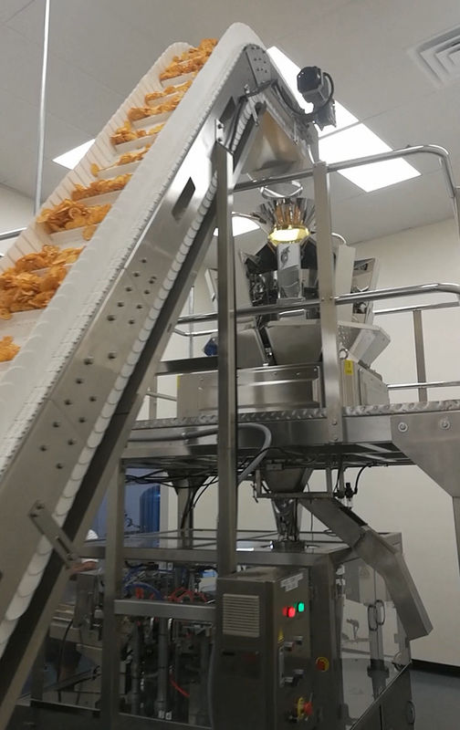 Weigher Multihead пакуя машины PLC 40 сумок/минуты роторный для мешка Lemond Premade сухофрукта