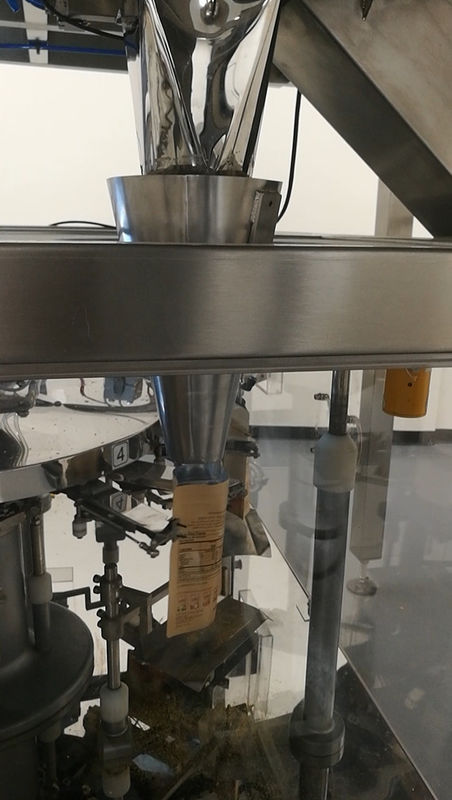 Weigher Multihead пакуя машины PLC 40 сумок/минуты роторный для мешка Lemond Premade сухофрукта
