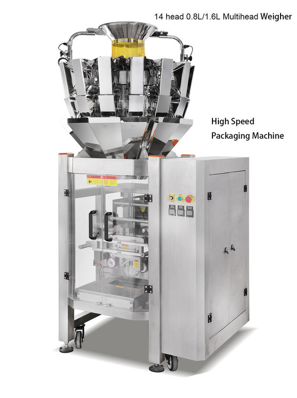 Weigher все 0.8L 1.6L Multihead в одном упаковывая для печенья овсяной каши