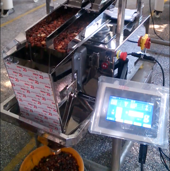 Автоматическая веся завалка 10WPM и герметизируя качество еды Weigher головы 3L машины одиночное линейное