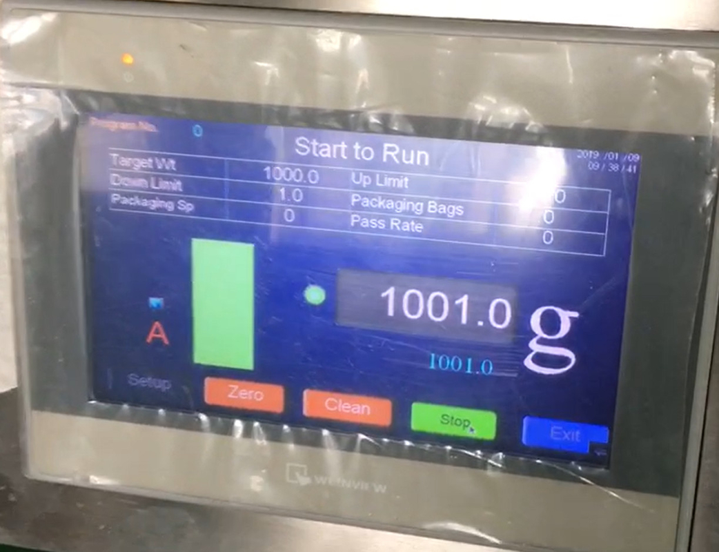 Автоматическая веся завалка 10WPM и герметизируя качество еды Weigher головы 3L машины одиночное линейное