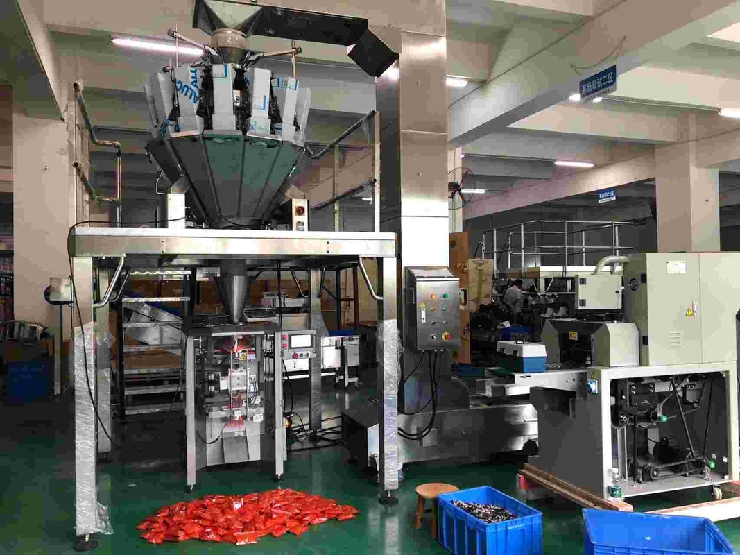 Weigher комбинации 14 голов с хопперами 0.8L 1.6L 2.5L 5L простыми для зерен Weighment