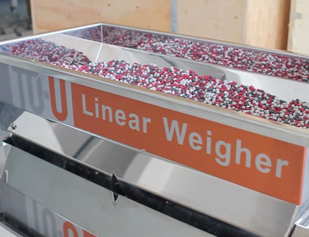 Машина упаковки 80 P/M Weigher 0.5L 0.8KW 200g 4 главная линейная