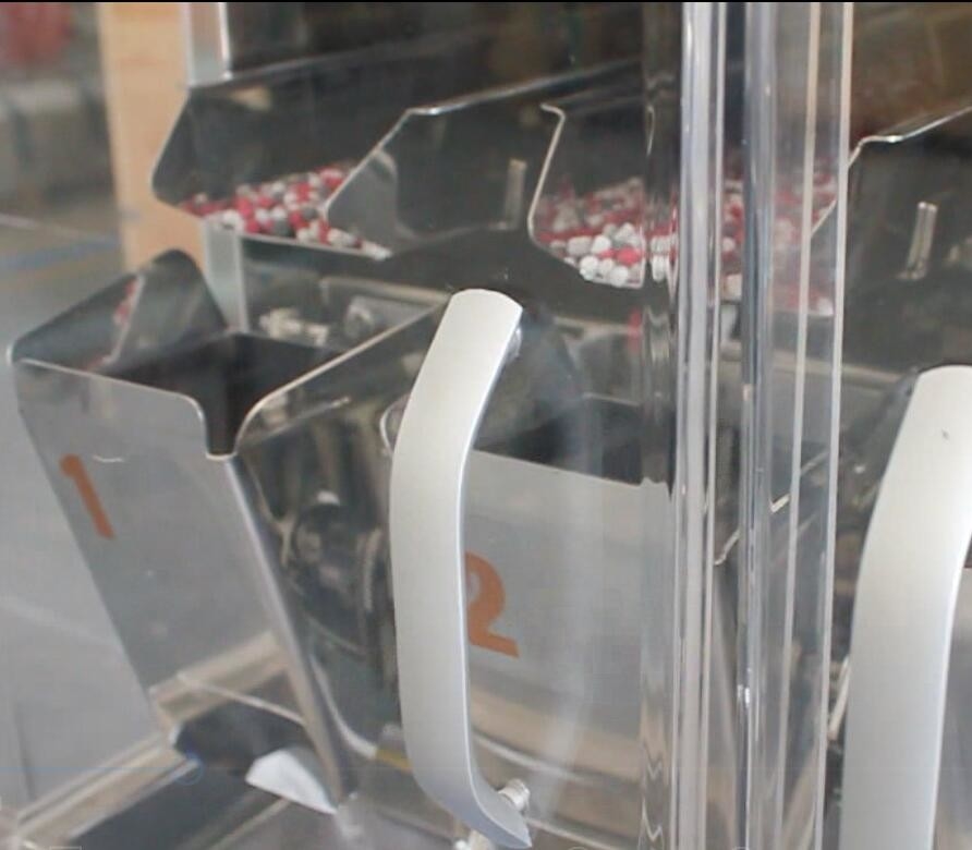 8 Weigher хопперов 0.5L 1.2L линейный для крошечного материала сетки как сахар соли