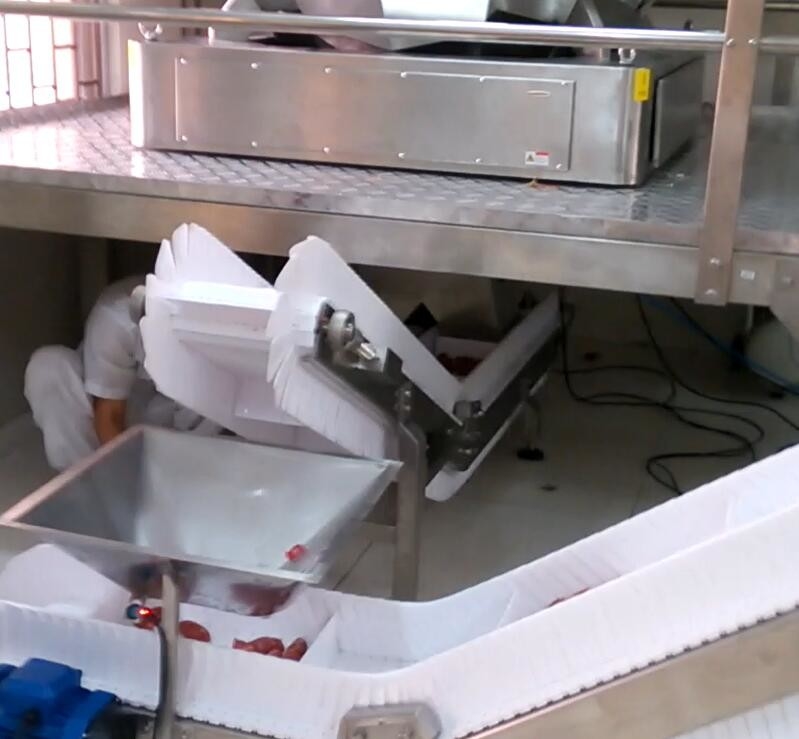 машина упаковки Weigher Multihead хоппера 5000g для сахара индустрии 60 BPM фабрики еды