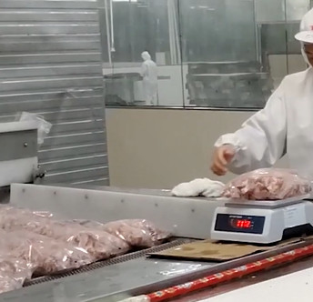 20 сумок/машина упаковки Weigher Multihead минуты для ледяного продукта косточки мяса