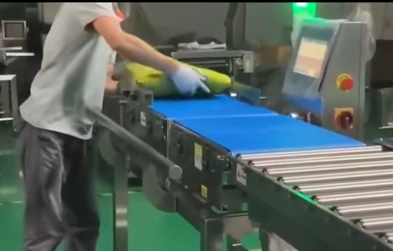 Weigher проверки транспортера завальцовки SUS304 с опрокидывать прибор сброса