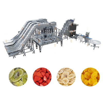 Смешанный Weigher Multihead легкой закускы машины упаковки Vffs сухофрукта системы упаковки