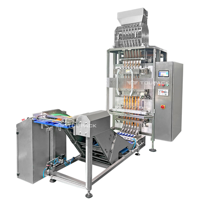 Высокоскоростная многоколонная система взвешивания пакетов VFF Multi Lane Powder Packing Machine