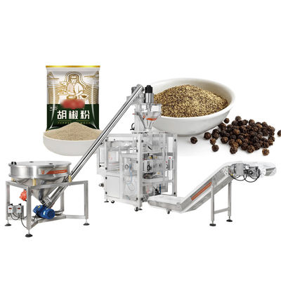 Powder Packing Production Line Lapeltype Packaging Machine Seasoning Shawarma Spice Instant Soup Marinade Fenugreek Onion Powder