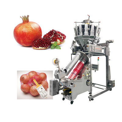Машина упаковки Weigher Multihead управлением MCU для сети имбиря чеснока лука умной