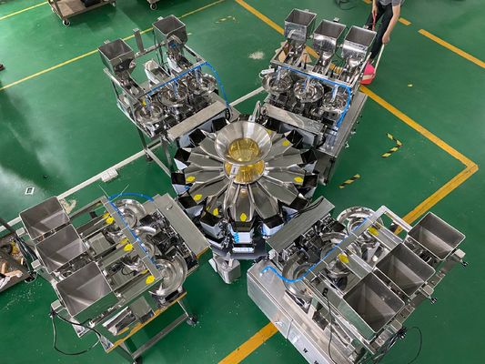140BPM 0.5L весят и заполняют машину, Weigher комбинации Multihead автоматический