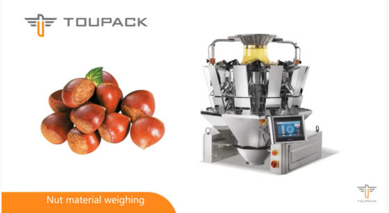 Головы пакуя машины 14 компьютерного управления 80WPM 2.5L PLC чокнутые