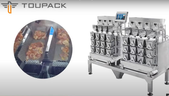 Weigher пакуя машины 85WPM SS304 высокоскоростной линейный для свинины