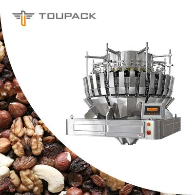 Автоматическая машина упаковки Weigher SS304 2.5L Multihead для смешанной фасоли гайки