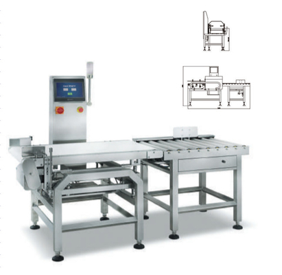 50 система Checkweigher машины упаковки SUS304 Weigher WPM Multihead