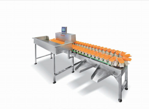Машина упаковки Weigher Multihead нержавеющей стали сортируя оборудование