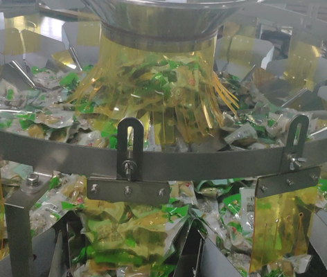 120 машина упаковки Weigher Multihead SUS 304 P/M для чокнутых семян