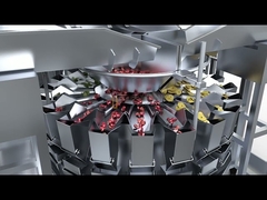 фасовочная машина для фиников, чипсов, конфет, кофе, бобов, риса и других гранулированных продуктов.