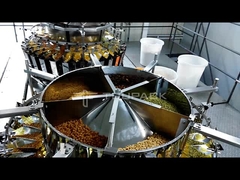 перемешивающий орехи, взвешивающий упаковочный аппарат